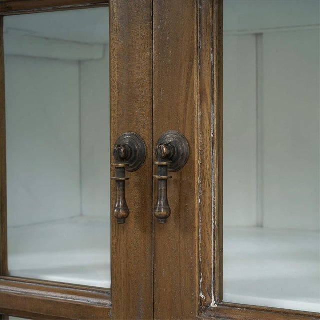 2020s Rustic Display Cabinet For Sale - Image 5 of 9