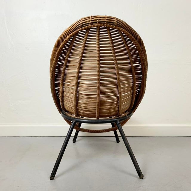 Polish Sculptural Lounge Chair by Wladyslaw Wolkowski, 1955 For Sale - Image 6 of 15