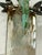 Silver Set of Signed Emilia Castillo Silver Salad Servers With Malachite Parrots Rare - A Pair For Sale - Image 8 of 8
