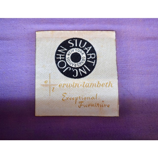 1960's Erwin Lambeth Cane Arm Chairs, Pair For Sale - Image 11 of 11