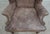 Ralph Lauren Leather Chippendale Wing Chair For Sale - Image 9 of 18