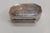 Victorian Silver-Tone Hinged Trinket Box With Scroll and Starburst Decoration For Sale - Image 3 of 6