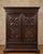 Louis XIII Burgundian Wardrobe in Walnut For Sale - Image 4 of 6