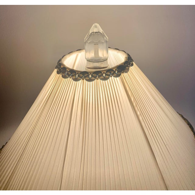 Antique French Glass Electrical Insulator Lamp Finial For Sale In Los Angeles - Image 6 of 6