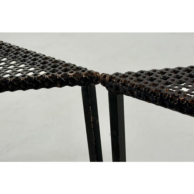 Corner Tables from Mathieu Matégot, 1950s, Set of 2 For Sale - Image 11 of 13