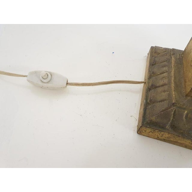 Pineapple Lamp in the style of Maison Charles, 1960s For Sale - Image 3 of 8