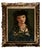 Sylvain Vigny, Portrait of Woman with Hat, Oil Painting, 1950s, Framed For Sale - Image 13 of 13