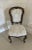 Antique Victorian Walnut Carved Side Chair For Sale - Image 3 of 12