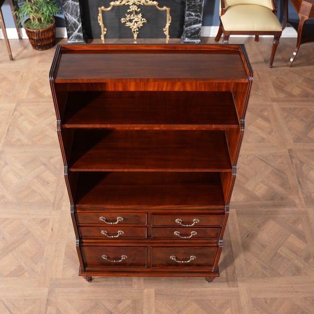 Niagara Furniture Waterfall Mahogany Bookcase For Sale - Image 11 of 12