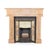 Art Nouveau French Fireplace in Pink Marble For Sale - Image 6 of 6