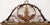 Styled after Maison Janson is this pretty piece has a scroll metal framed with gold guilded finish. Measures 24" wide x...