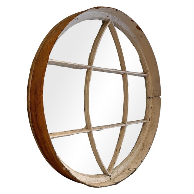 American 19th Century American Colonial Revival Round Window For Sale - Image 3 of 8