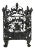 Antique Wrought Iron Plant Holder For Sale