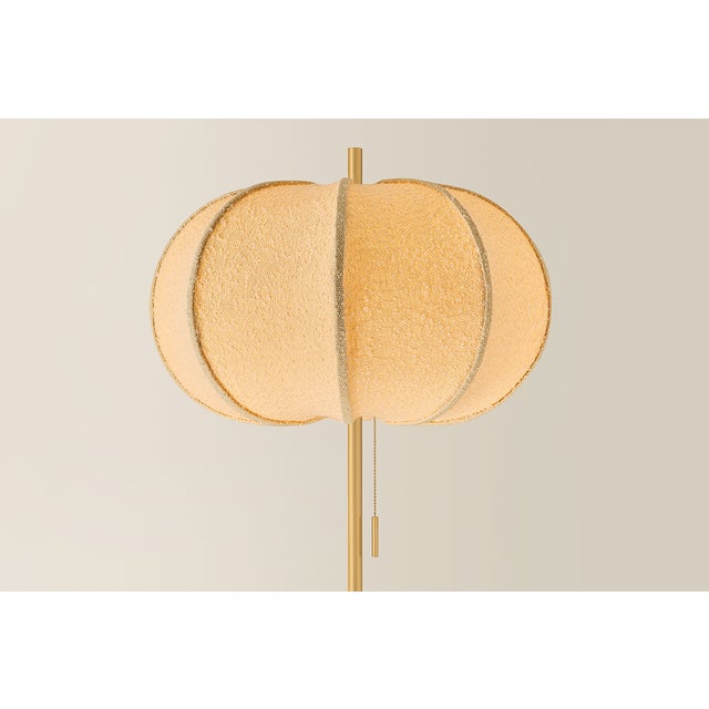 Mitzi Alexandra 20 in. 1 Light Floor Lamp in Aged Brass Finish For Sale - Image 9 of 15