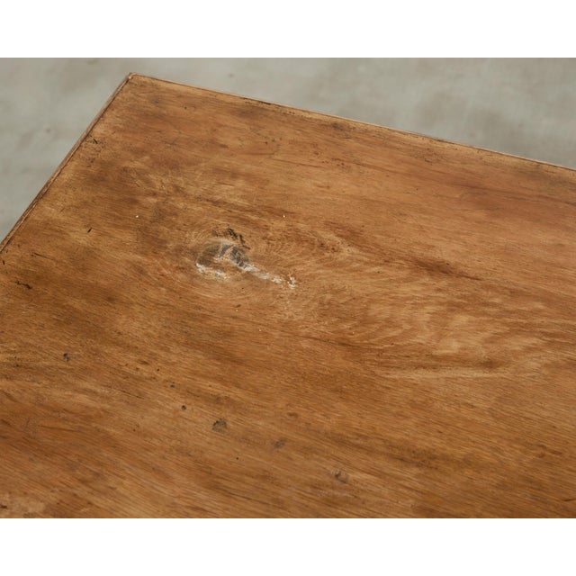 Lacquered Neoclassical Style Desk or Library Writing Table For Sale - Image 9 of 12
