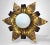 Mid 20th Century Italian Gilt Brass and Opaline Glass Flush Mount Ceiling or Wall Light For Sale - Image 4 of 18