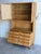 Beautiful vintage Danish hutch cabinet in style of Henning Kjærnulf and crafted in oak. This elegant Scandinavian cabinet...
