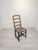 Vintage Oak Chair with High Backrest, 1965 For Sale - Image 3 of 16
