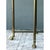Vintage Brass and Glass Hoof Footed Side Table After LaBarge For Sale - Image 9 of 12