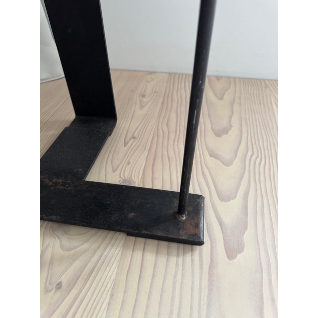 Vintage Stool by Pierre Chareau for Ecart International, 1990 For Sale - Image 18 of 18