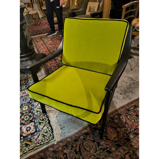 Scandinavian Pistachio Lounge Chairs, 1950s, Set of 2, in Flawless conditions. Designed 1950 to 1959