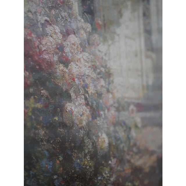 Framed Print of Oil Painting Front Door in Bloom For Sale In Philadelphia - Image 6 of 11