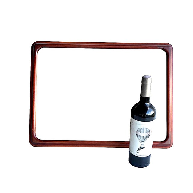 Vintage Danish Rosewood Art/Picture Frame For Sale - Image 9 of 15