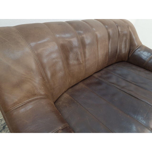 Leather DS 44 2-Seater Sofa from de Sede For Sale - Image 6 of 9