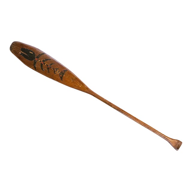 1920s Children's Camp Canoe Paddle For Sale