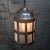 1920s Dutch Arts & Crafts Brass and Glass Cathedral Hall Lantern, 1920s For Sale - Image 5 of 8