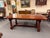 Mahogany English Country Rustic Farmhouse Dining Table, Circa 1980 For Sale - Image 4 of 12