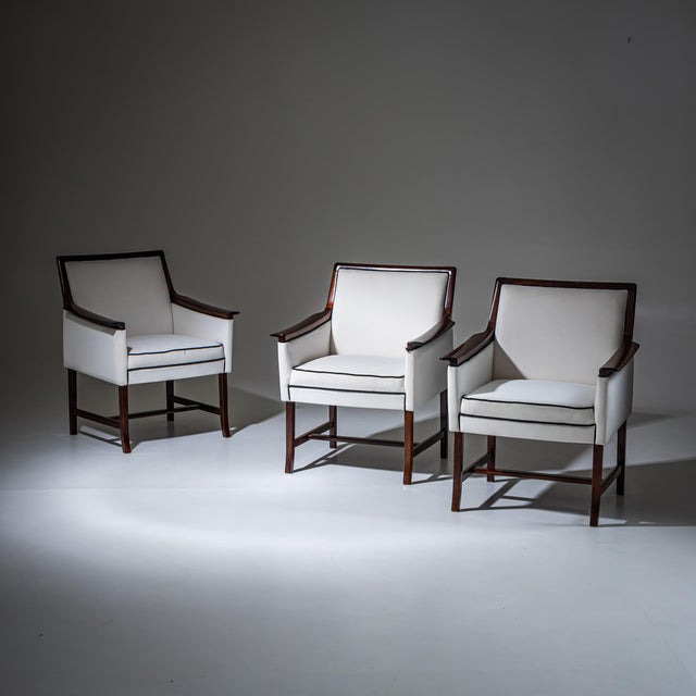 Minerva Armchairs by Torbjørn Afdal, Norway, 1960s, Set of 3 For Sale - Image 11 of 11