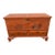 Antique Pennsylvania Two-Drawer Dower Chest, Lancaster County, Dated 1856 - "Elmina Stauffer" For Sale