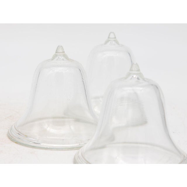 Glass Set of 3 Glass Garden Cloches, English Mid 20th C. For Sale - Image 7 of 7