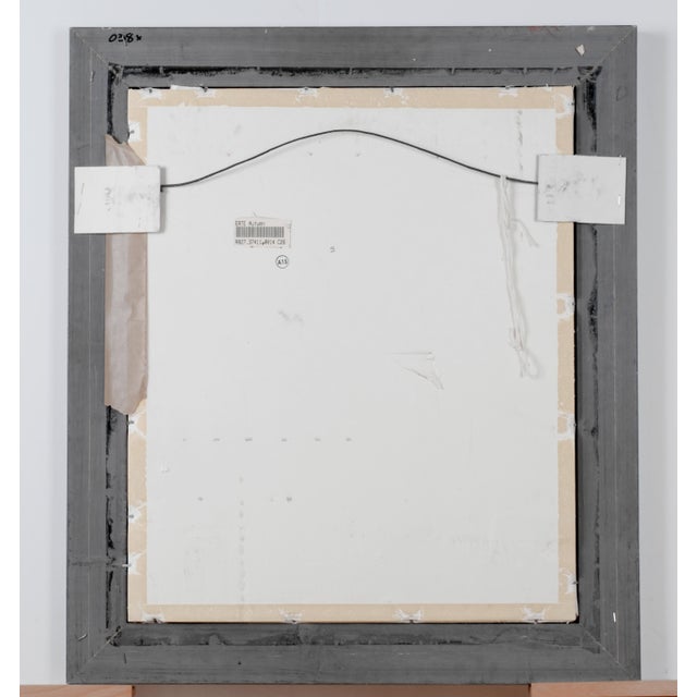 Brown 1975 Erte "Autumn" Hand Signed & Numbered Serigraph Limited Edition 189/260 Matted in Brown Frame For Sale - Image 8 of 8