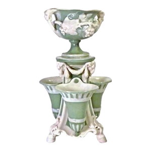 Antique Tiered Porcelain Classical Epergne