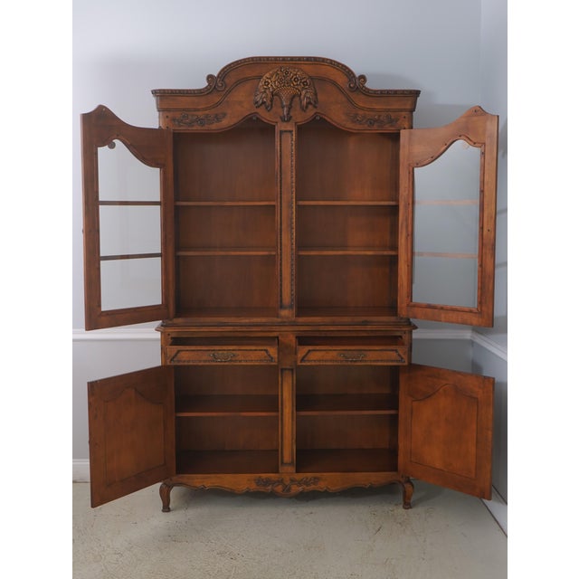 French Country Country French High Quality China Cabinet For Sale - Image 3 of 18