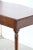 Walnut 2-Drawer Writing Table W/ Burl Walnut Top For Sale - Image 9 of 10