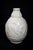 1920s Art Deco White Glazed Earthenware Vase with Relief Decor by Fantaisie de Charles Catteau for Boch Frères La Louvière Keramis, 1920s For Sale - Image 5 of 13