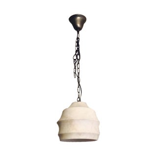 Boho Chic Alabaster Chandelier For Sale