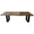 Tan Andrianna Shamaris High Quality Petrified Wood Dining Table For Sale - Image 8 of 18