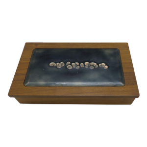 Bovano Walnut & Enamel Box