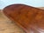 Traditional Oval Banded Mahogany Double Pedestal Dining Table by Leighton Hall - Showroom Sample For Sale In Atlanta - Image 6 of 12