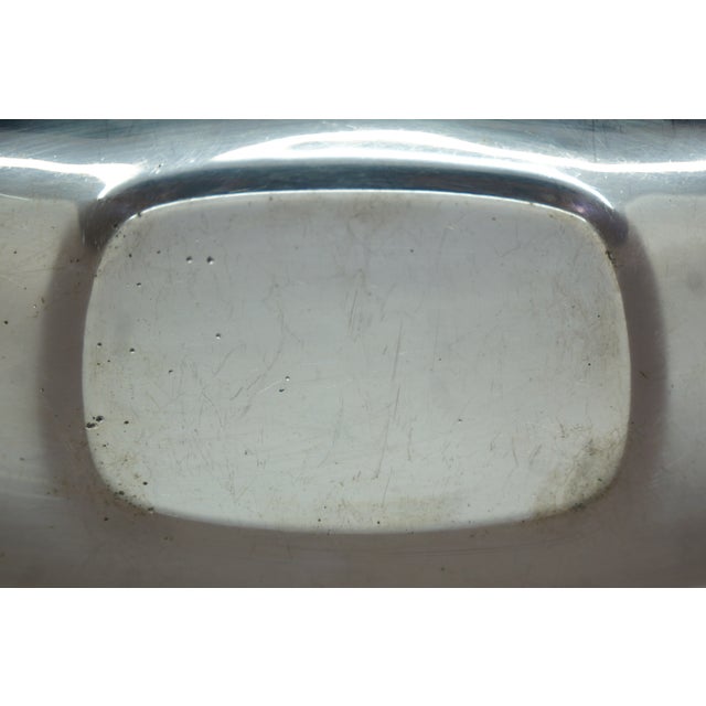 Late 20th Century Late 20th Century Continental Silver Silverplate Caudle Cup Vessel & Vanity Bar Tray For Sale - Image 5 of 18