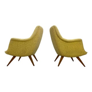 Pair of 1950’s Chairs by Wilhelm Knoll For Sale