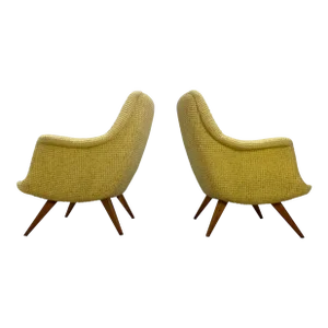 Pair of 1950’s Chairs by Wilhelm Knoll