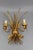 1960s Hollywood Regency Style Sheaf Sconce in Gilt Metal, 1960s For Sale - Image 5 of 18
