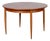 Round Extendable Wooden Dining Table, 1960s For Sale