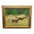 Mid Century British Equine Oil Painting Horse & Riders Polo Match Sport of Kings For Sale