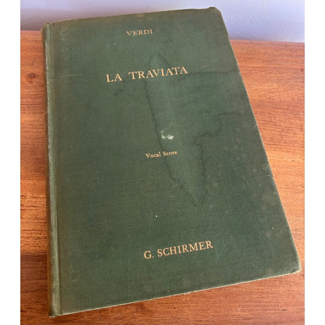 Green 1950s Opera Vocal Score Books, Set of 6 For Sale - Image 8 of 17